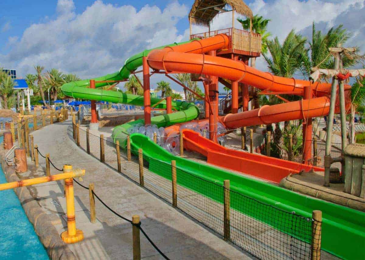 picture of a Galveston water park