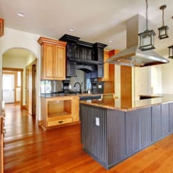 Interior shot of remodeled kitchen